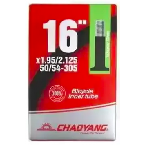 CHAOYANG IÇ LASTIK 16X1.95/2.125 50/54-305 AV 33MM KUTULU Y030201