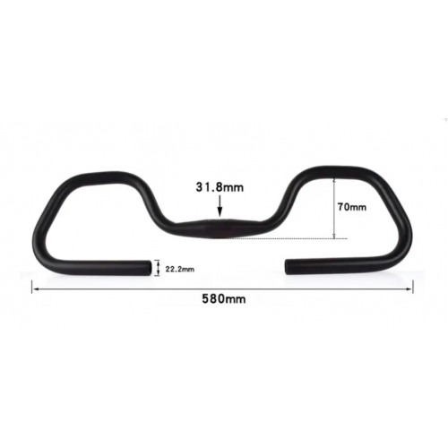 Gidon - Kelebek Tur Bis, Alu, 31.8, 580mm - İmpact