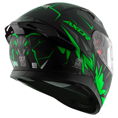 APEX HUNTER  - BLACK NEON GREEN / KNG - 2X Large XXL