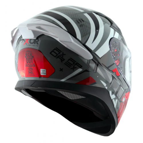 APEX HEX 2  - WHITE RED  / WR - Extra Large XL