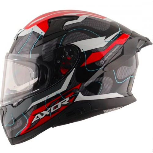 AXOR APEX TURBINE 2  -  GREY RED GLOSS /GYR -  Extra Large XL