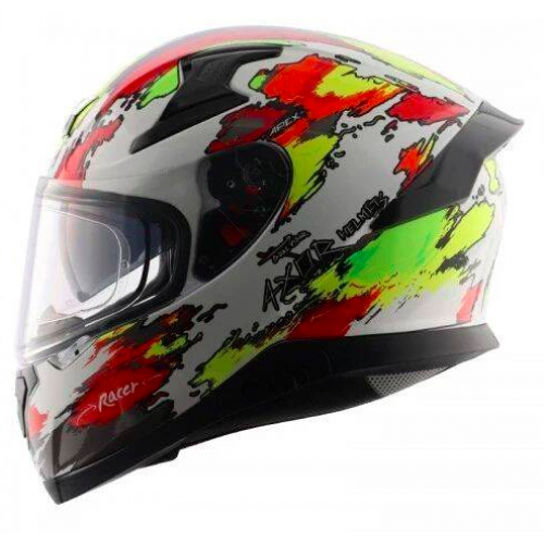 AXOR APEX RACER - WHITE NEON YELLOW / WNY- Extra Large XL