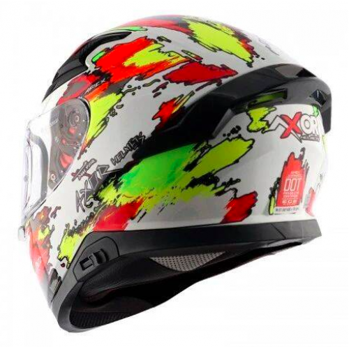 AXOR APEX RACER - WHITE NEON YELLOW / WNY- Extra Large XL