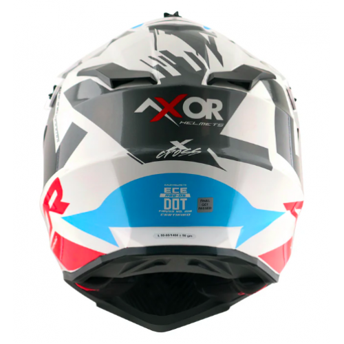 AXOR X CROSS X1 - WHITE RED BLUE / WR - Extra Large XL AXOR X CROSS X1 - WHITE RED BLUE / WR - Extra Large XL