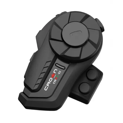 CROWN MICRO CMMK-02 Motosiklet Kask Bluetooth interkom Seti