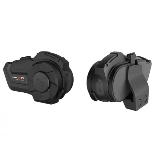 CROWN MICRO CMMK-02 Motosiklet Kask Bluetooth interkom Seti