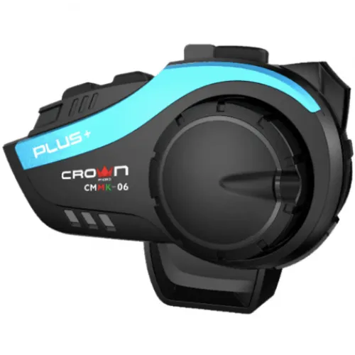 CROWN MİCRO CMMK-06 PLUS+ 6 Kişilik Motosiklet Kask Bluetooth intercom Seti