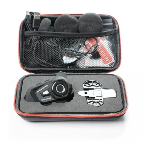 KN Master KN6100 PRO Motosiklet Kask İnterkom Bluetooth Kulaklık Seti