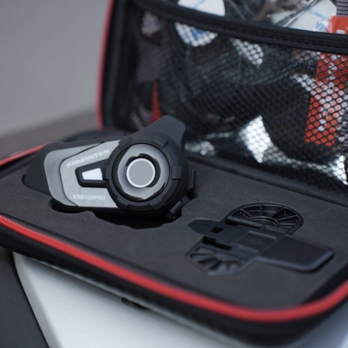 KN Master KN6100 PRO Motosiklet Kask İnterkom Bluetooth Kulaklık Seti
