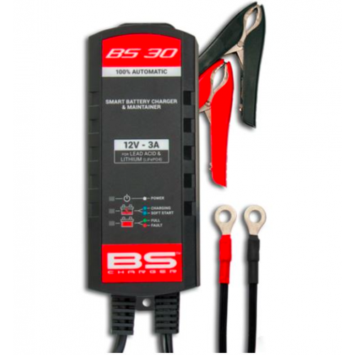 BS30 - AKILLI OTOMATİK AKÜ ŞARJ CİHAZI 12V 3A  -  BS BATTERY