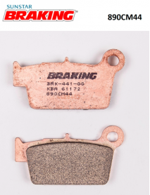 BRAKING 890CM44 Sinterli Arka Fren Balatası