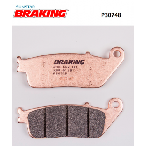 BRAKING P30748 Sinterli Fren Balatası Yamaha Honda