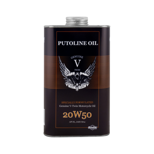 1 L tin Putoline Genuine V-Twin 20W-50 1 L tin Putoline Genuine V-Twin 20W-50